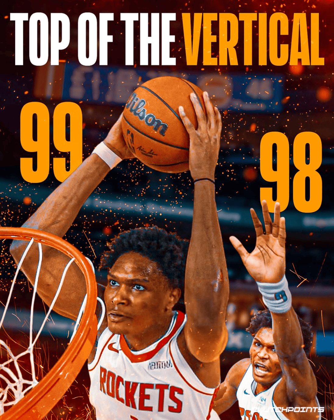 直起跳高度, 休斯顿